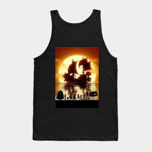 One Sailing Destinations Tank Top